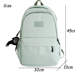 Kawaii Therapy School Backpacks | Preppy Backpacks<Kawaii College Style Solid Pastel Backpack – Limited Edition