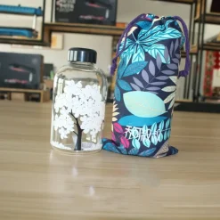 Kawaii Therapy Bottles<Kawaii Color Changing Cherry Blossom Glass Bottle