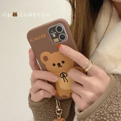 Kawaii Therapy Phonecase<Kawaii Cookie Bear Phone Case