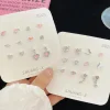 Kawaii Therapy Earrings<Kawaii Crystal Hearts Earring Gift Set – Limited Edition