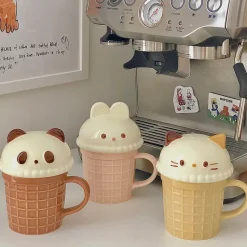 Kawaii Therapy Bottles<Kawaii Cute Animal Ceramic Coffee Cup – Limited Edition