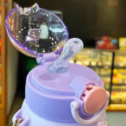 Kawaii Therapy Bottles<Kawaii Cute Animal Pastel Straw Bottle (700ml) – Limited Edition