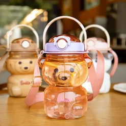 Kawaii Therapy Bottles<Kawaii Cute Bear Water Bottle (1000ml) – Limited Edition