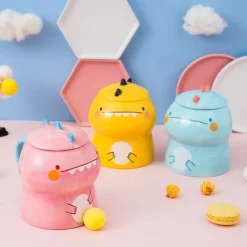 Kawaii Therapy Bottles<Kawaii Cute Dinosaur Ceramic Cup – Limited Edition