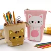 Kawaii Therapy Pencil Cases<Kawaii Cute Kitty Cat Canvas Pencil Case