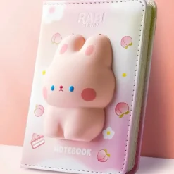 Kawaii Therapy Notebooks<Kawaii 3D Cute Animals Squishy Notebook – Limited Edition