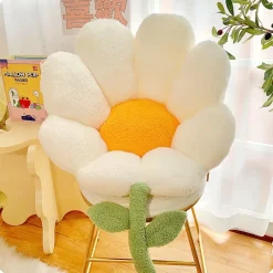 Kawaii Therapy Seat Cushions | Pillows<Kawaii Daisy Flower Seat Cushion – Special Edition