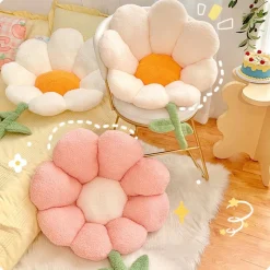 Kawaii Therapy Seat Cushions | Pillows<Kawaii Daisy Flower Seat Cushion – Special Edition