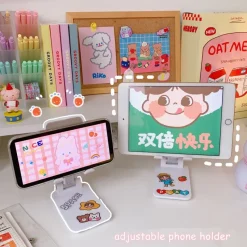 Kawaii Therapy Desk Organizers | Desk Accessories<Kawaii Desktop Foldable Mobile Phone Holder