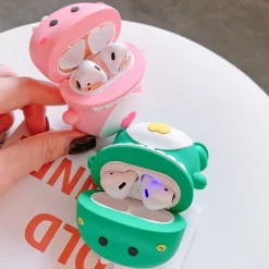 Kawaii Therapy Earphone Case<Kawaii Dinosaur Earphone Protective Case