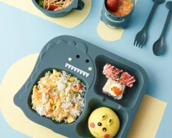Kawaii Therapy Bottles<Kawaii Dinosaur Tableware Set (6pcs) – Limited Edition