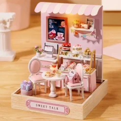 Kawaii Therapy Doll House<Kawaii DIY Cake Studio Furniture Dollhouse – Limited Edition