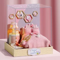 Kawaii Therapy Doll House<Kawaii DIY Miniature Furniture Dollhouse