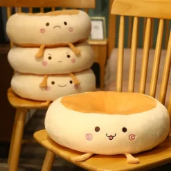 Kawaii Therapy Pillows | Bread<Kawaii Donut Bread Soft Seat Cushion