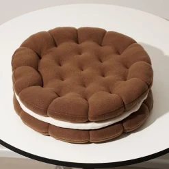 Kawaii Therapy Seat Cushions | Pillows<Kawaii Double Biscuit Seat Cushion – Limited Edition