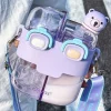 Kawaii Therapy Bottles<Kawaii Double Sided Animal Pastel Bottle (530ml) – Limited Edition