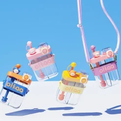 Kawaii Therapy Bottles<Kawaii Double Sided Animal Pastel Bottle – Limited Edition
