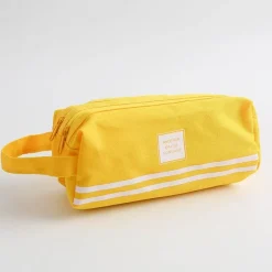 Kawaii Therapy Pencil Cases<Kawaii Double Zipper Canvas Pencil Case