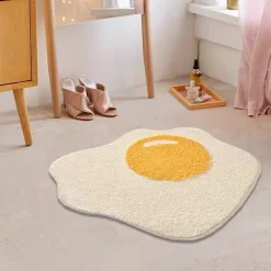 Kawaii Therapy Mats<Kawaii Egg Yolk Door Mat – Limited Edition