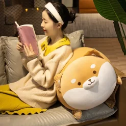 Kawaii Therapy Cute Stuffed Animals | Shiba<Kawaii Extra Chubby Shiba Inu Plush XL (60cm)