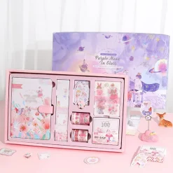 Kawaii Therapy Notebooks | Stickers<Kawaii Fairy Tale Series Notebook Gift Set – Limited Edition