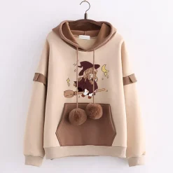 Kawaii Therapy Clothing<Kawaii Fairy Witch Harajuku Hoodie – Special Edition