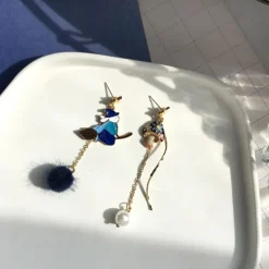 Kawaii Therapy Earrings<Kawaii Fairy Witch Pearl Earrings – Limited Edition