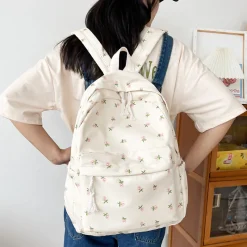 Kawaii Therapy School Backpacks | Korea Style Backpacks<Kawaii Floral Korean Style College Student Backpack