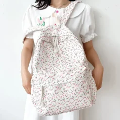 Kawaii Therapy School Backpacks | Korea Style Backpacks<Kawaii Floral Korean Style College Student Backpack