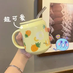 Kawaii Therapy Bottles<Kawaii Fruit Ceramic Cup – Special Edition