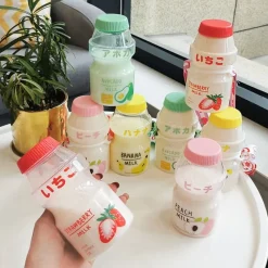 Kawaii Therapy Bottles<Kawaii Fruit Milk Bottle (480ml) – Limited Edition