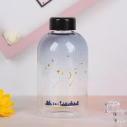 Kawaii Therapy Bottles<Kawaii Galaxy Stars Glass Bottle (600ml)