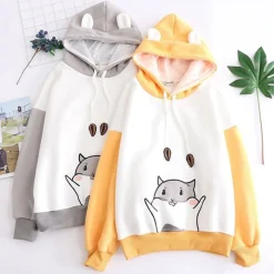 Kawaii Therapy Clothing<Kawaii Hamster Harajuku Hoodie – Special Edition