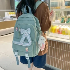 Kawaii Therapy School Backpacks | Preppy Backpacks<Kawaii Harajuku Bow Tie Preppy Style Backpack – Limited Edition