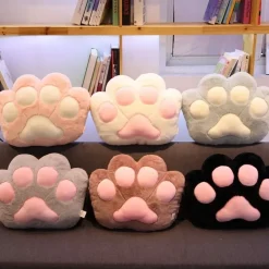 Kawaii Therapy Seat Cushions | Pillows<Kawaii Harajuku Cat Paw Cushion – Limited Edition