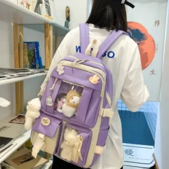 Kawaii Therapy School Backpacks | Preppy Backpacks<Kawaii Harajuku Ita Style School Backpack (5pcs) – Limited Edition