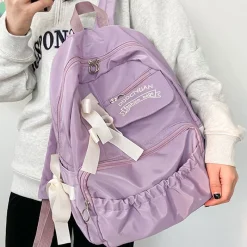 Kawaii Therapy School Backpacks | Preppy Backpacks<Kawaii Harajuku Lace Fashion Canvas Backpack – Limited Edition