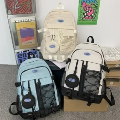Kawaii Therapy School Backpacks | Preppy Backpacks<Kawaii Harajuku Multipocket Lace Backpack – Limited Edition