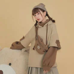 Kawaii Therapy Clothing<Kawaii Harajuku Style Bear Hoodie – Special Edition