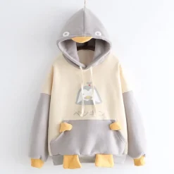 Kawaii Therapy Clothing<Kawaii Harajuku Style Cute Penguin Hoodie – Limited Edition
