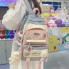 Kawaii Therapy School Backpacks | Preppy Backpacks<Kawaii Harajuku Style Pastel College Backpack