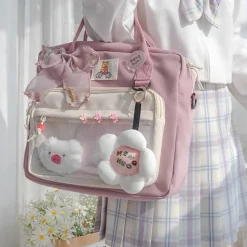 Kawaii Therapy Shoulder Bags | Japanese Style Backpacks<Kawaii Ita Style College Harajuku Shoulder Bag