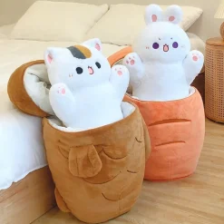 Kawaii Therapy Giant Stuffed Animals | Cat<Kawaii Japanese Cat Fish Taiyaki Plush – Jumbo Edition