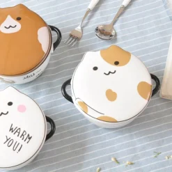Kawaii Therapy Bottles<Kawaii Japanese Harajuku Cat Bowl – Limited Edition