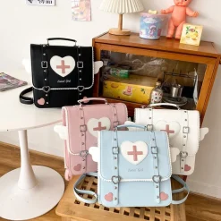 Kawaii Therapy Preppy Backpacks | Japanese Style Backpacks<Kawaii Japanese Style Angel Wings Backpack – Special Edition