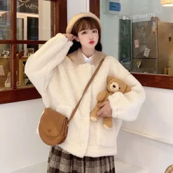 Kawaii Therapy Clothing<Kawaii Japanese Style Bear Winter Hoodie – Special Edition
