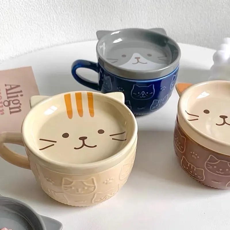 Kawaii Therapy Bottles<Kawaii Japanese Style Ceramic Cat Bowl – Special Edition