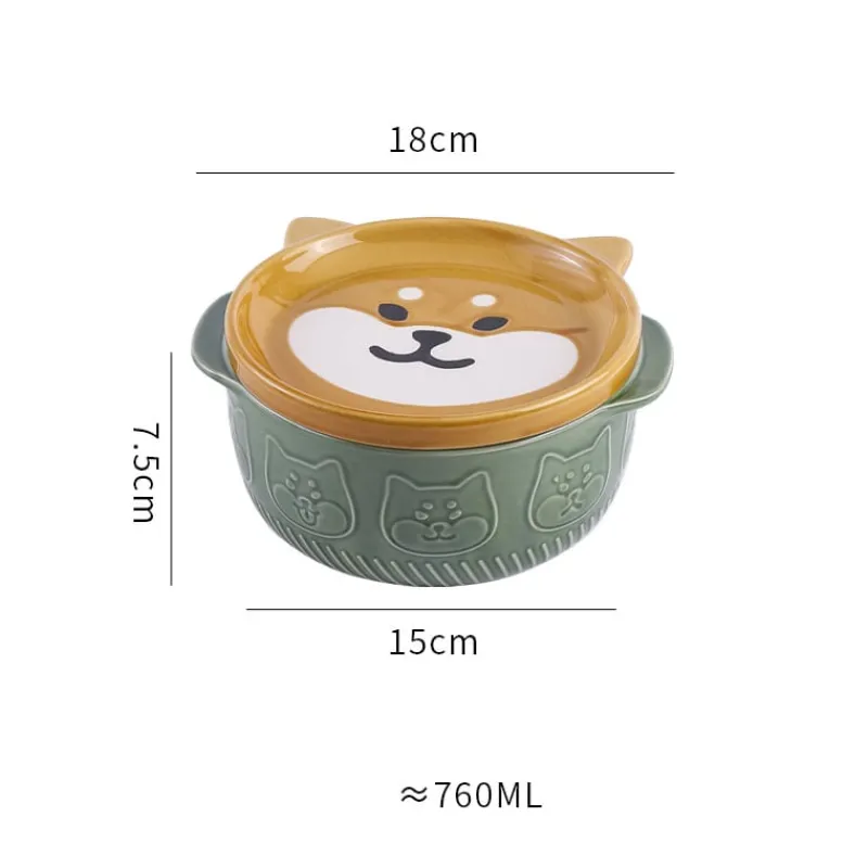Kawaii Therapy Bottles<Kawaii Japanese Style Ceramic Cat Bowl – Special Edition