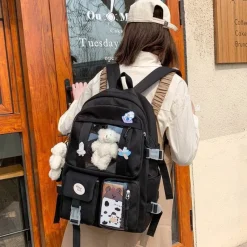 Kawaii Therapy School Backpacks | Preppy Backpacks<Kawaii Japanese Style High School Multipocket Backpack