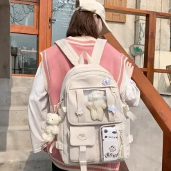 Kawaii Therapy School Backpacks | Preppy Backpacks<Kawaii Japanese Style High School Multipocket Backpack